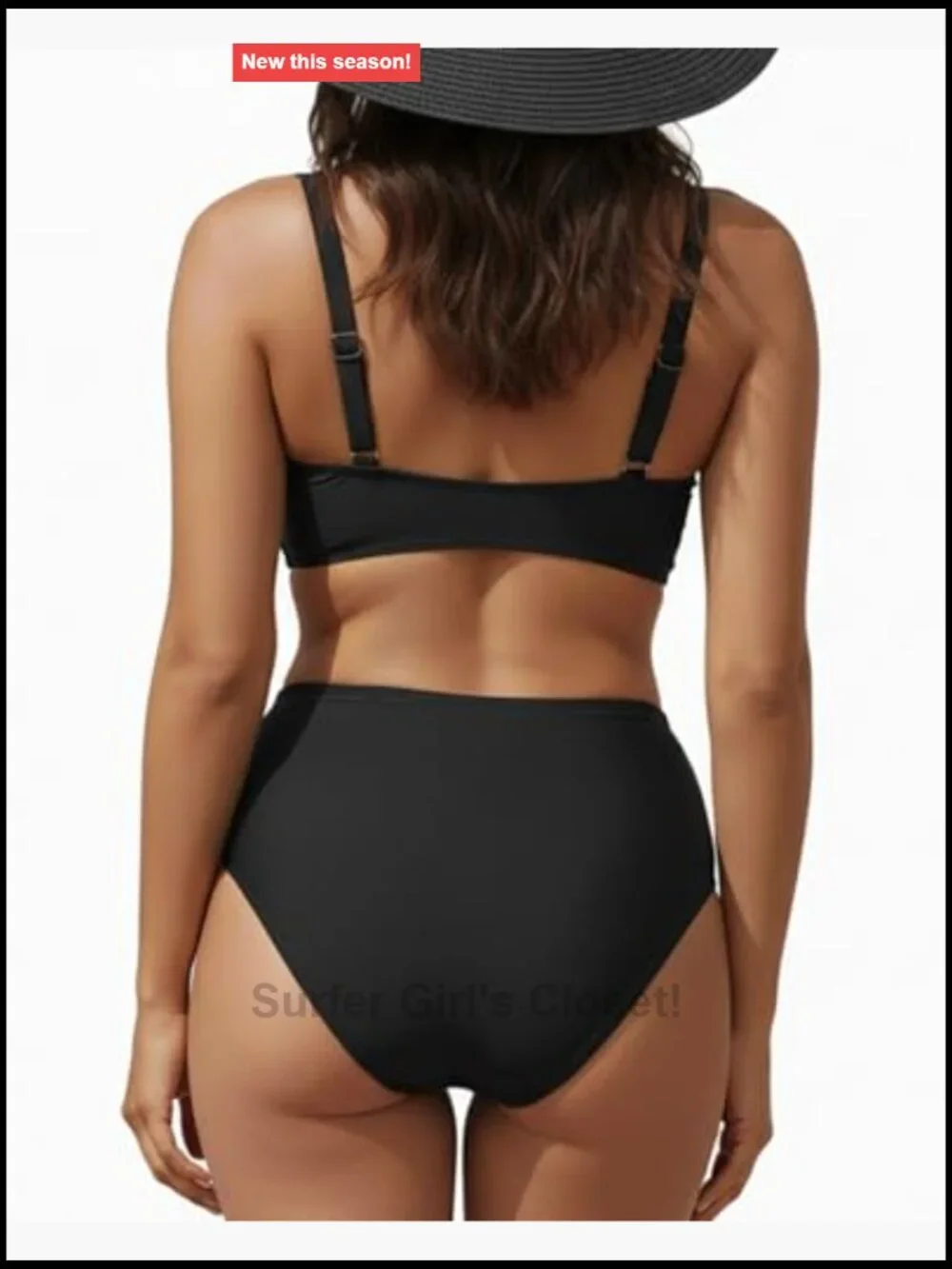 High Waisted Twist Front Bikini Set Push Up Two Piece Swimwear Ruched Tummy